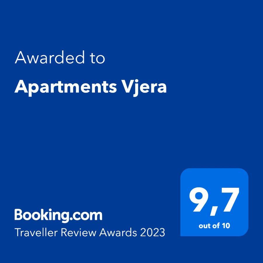 Apartments Vjera Kaprije Eksteriør bilde